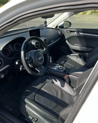 Audi A3 cena 73500 przebieg: 149000, rok produkcji 2014 z Szczecin małe 137